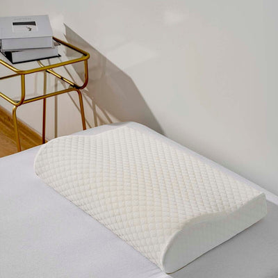 Ortopedik Yastıq Boyun Dəstəkli, Bəyaz