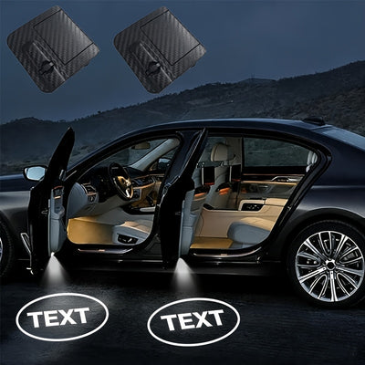 Araba Kapıları İçin İki Adet LED Hoş Geldin Lambası Seti, FIAT, DS, Opel ve SUZUKI Gibi Araçlarda Dekoratif Amaçlar İçin Tasarlandı, Bataryasız