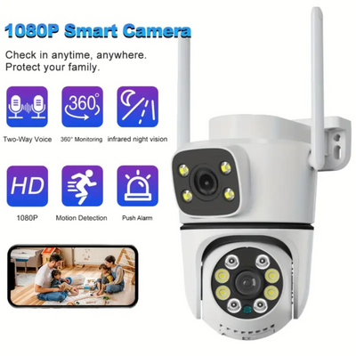 İKİ LENSLİ TƏHLÜKƏSİZLİK KAMERA