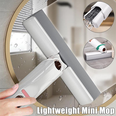Güçlü Sıkma Mini Paspas Katlanır Ev Temizlik Paspasları Süngerli Kendinden Sıkmalı Zemin Yıkama Paspasları Masa Pencere Araba Temizleme Aletleri
