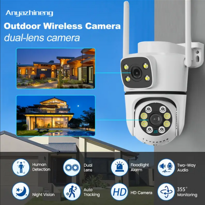 İKİ LENSLİ TƏHLÜKƏSİZLİK KAMERA