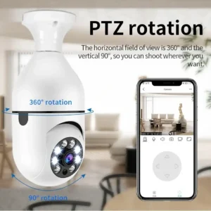Lampa tipli gizli təhlükəsizlik kamerası