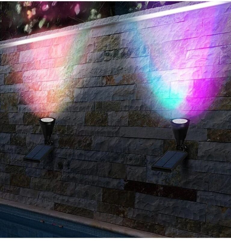 Günəş enerjili RGB bağ işıqları