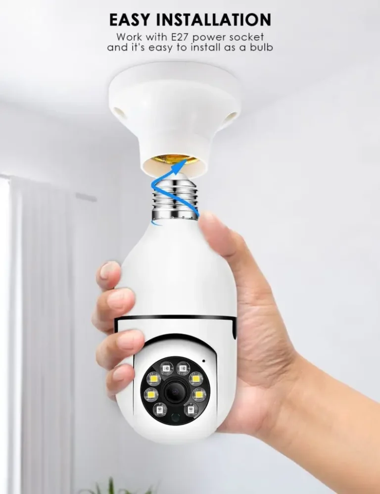 Lampa tipli gizli təhlükəsizlik kamerası