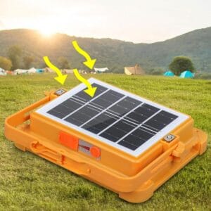 Günəş enerjili maqnitli LED işıq
