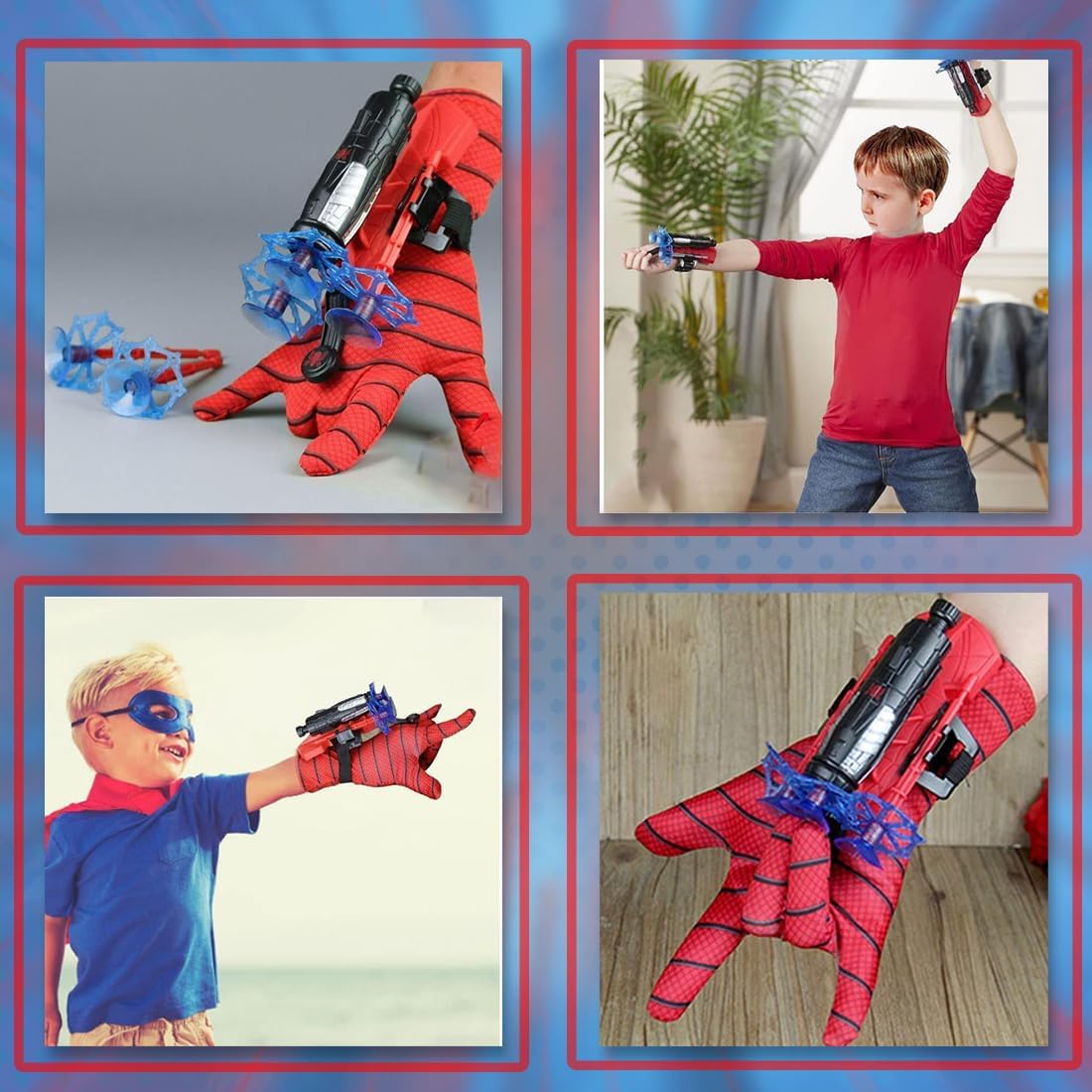 Spiderman Əlcək ox atan