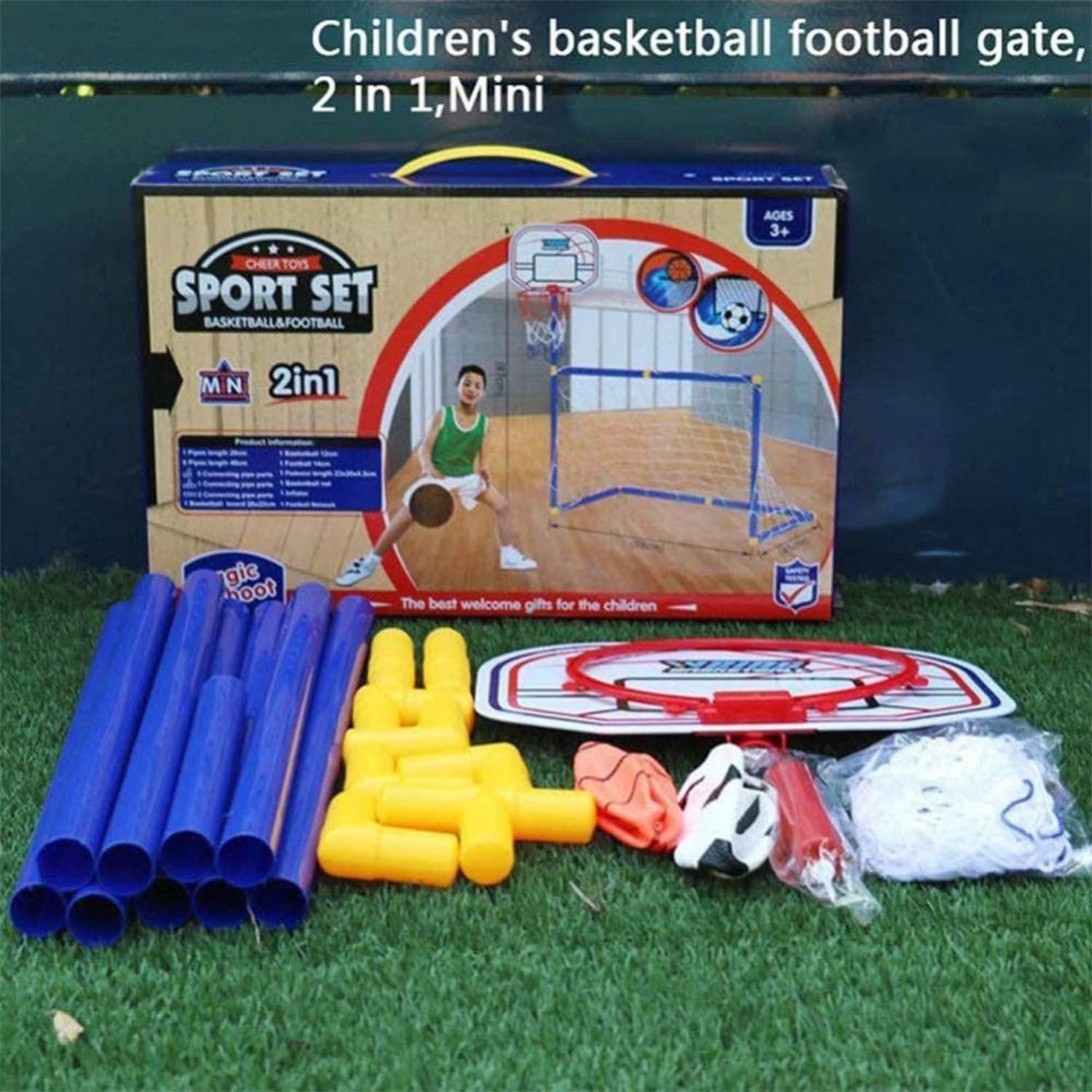 Futbol və basketbol seti