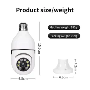 Lampa tipli gizli təhlükəsizlik kamerası