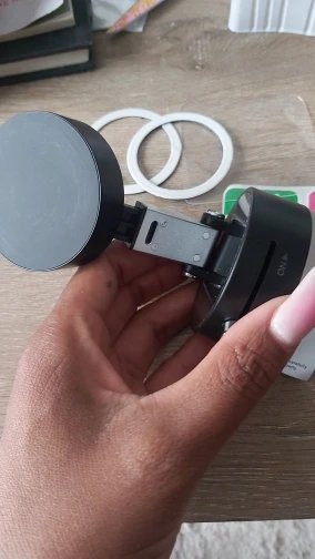Vakuumlu maqnitli telefon tutacağı