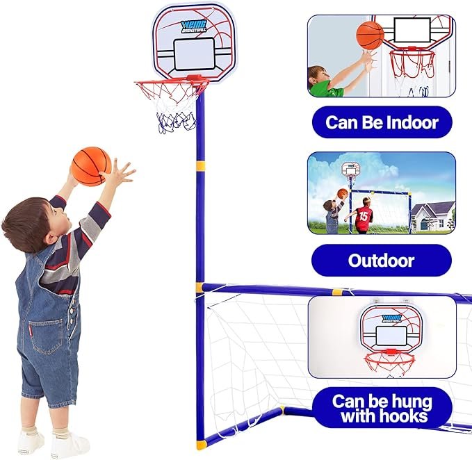 Futbol və basketbol seti
