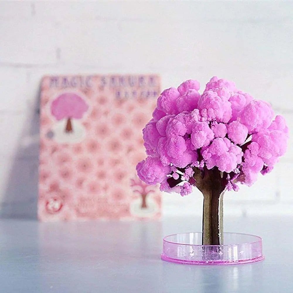 Sehrli sakura ağacı