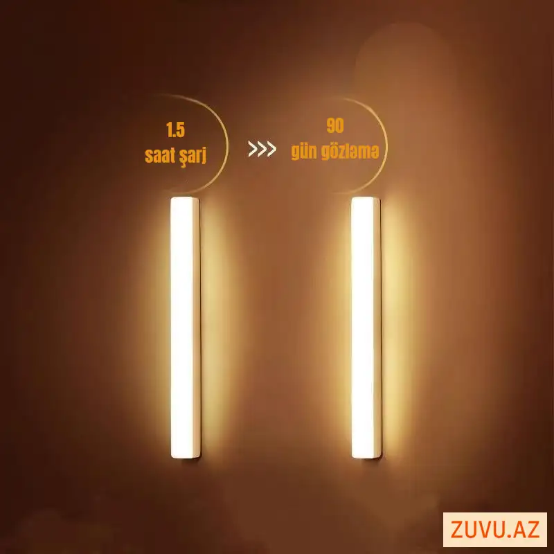 SENSORLU LED İŞIQLAR (50 CM)