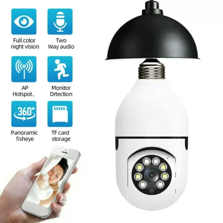 Lampa tipli gizli təhlükəsizlik kamerası