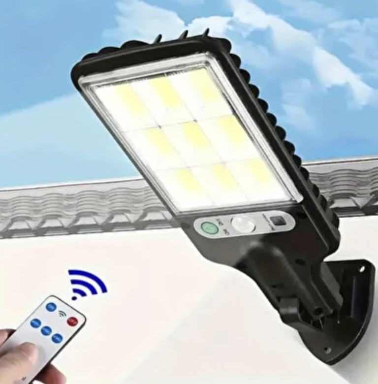 Günəş enerjili sensorlu divar işığı