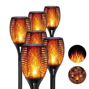 Günəş Enerjili LED Alov İşığı