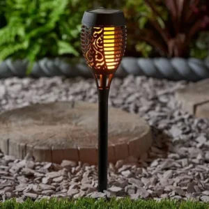 Günəş Enerjili LED Alov İşığı