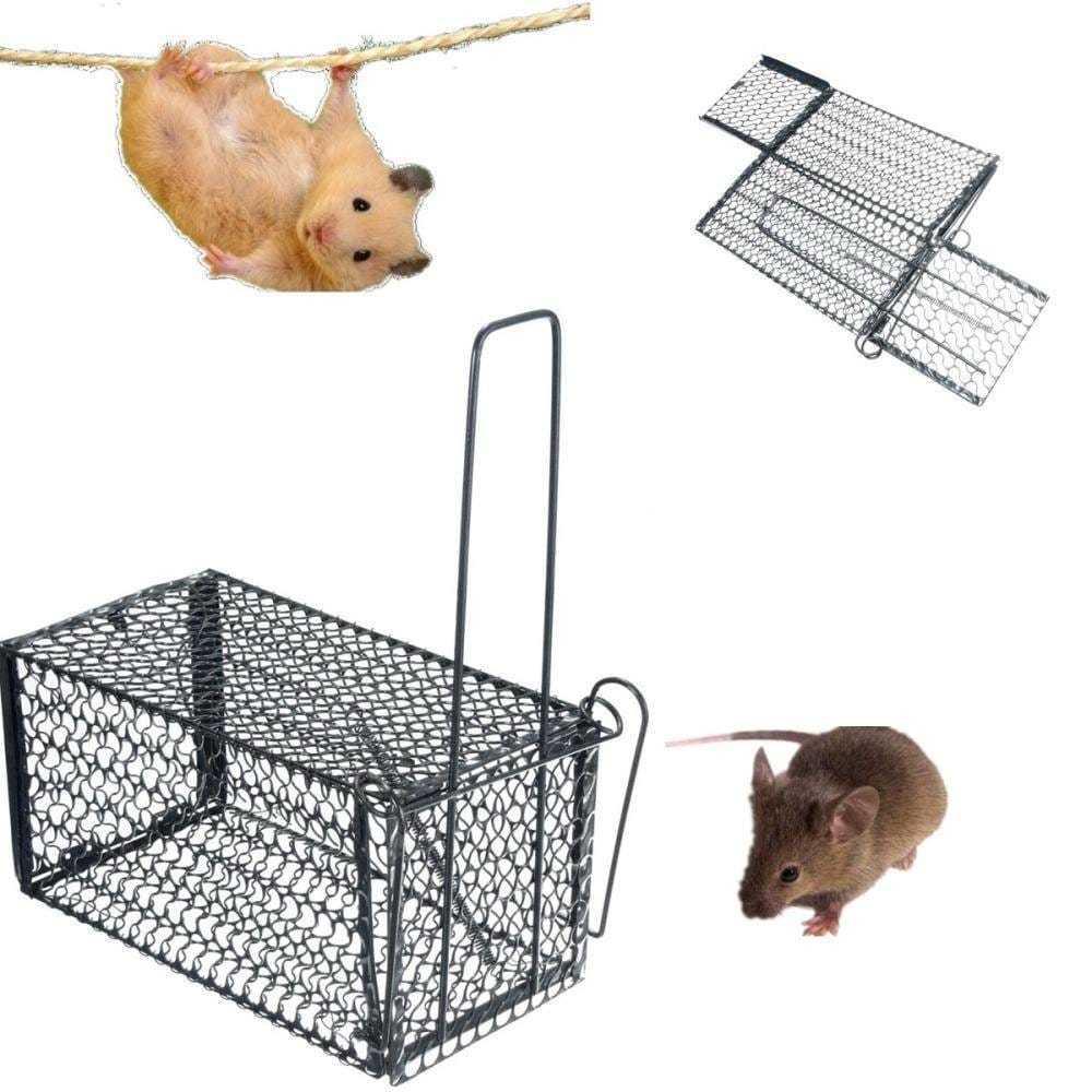 Metal torlu canlı siçan tələsi