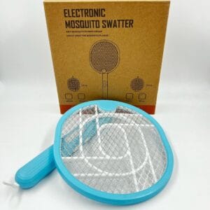 Qatlanan elektrikli ağcaqanad raketkası
