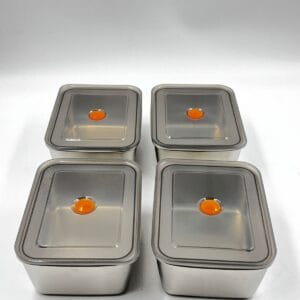 Yemək saxlama qabı calie 4-lü dəst 13x10x5.5