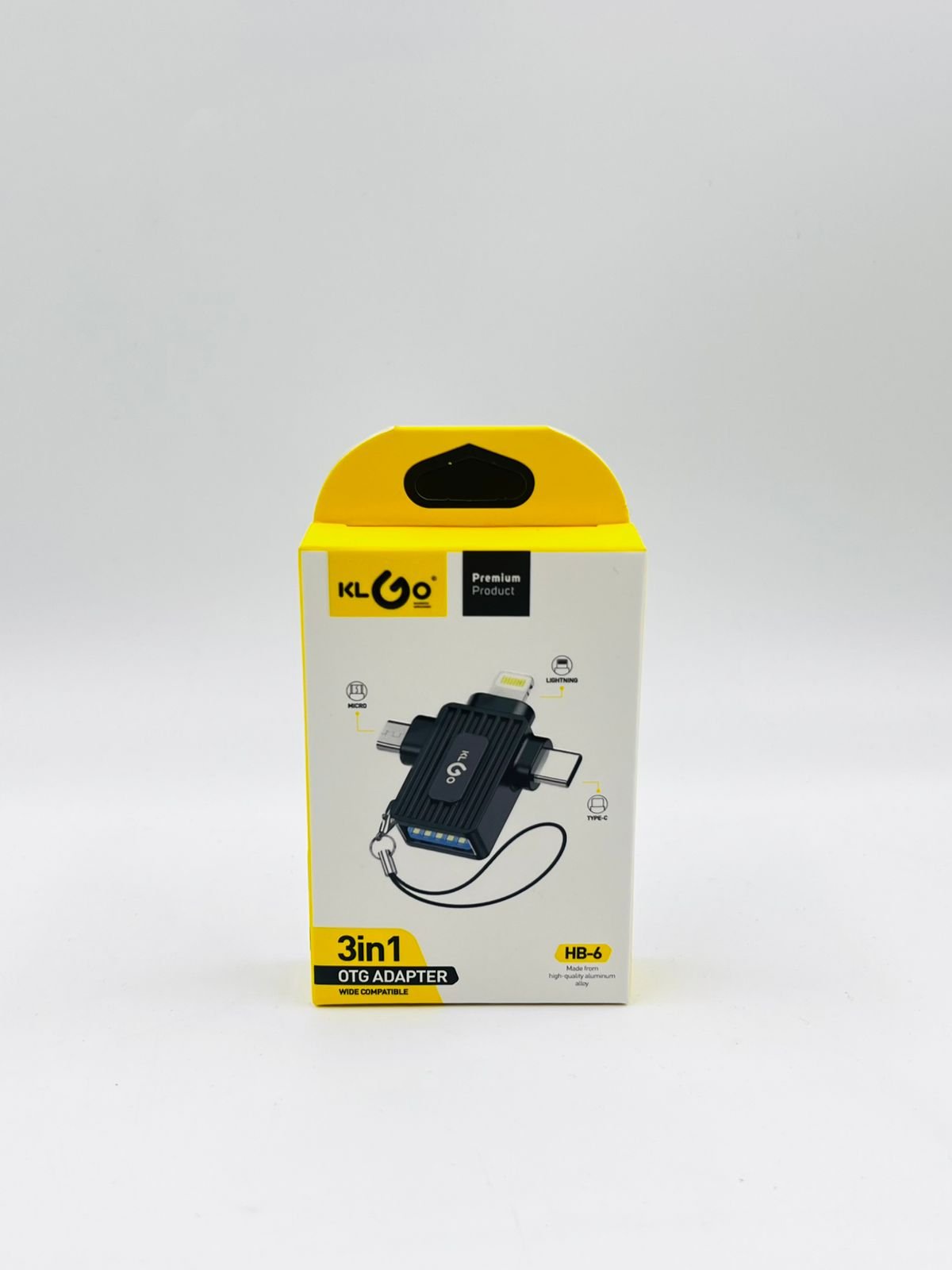 KLGO HB-6 3 çıxışlı USB adapteri