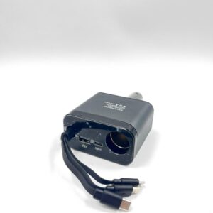 Qch 3 çıxışlı avtomobil adapteri