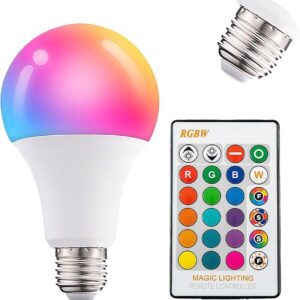 Rgbw LED lampa 12 Vt