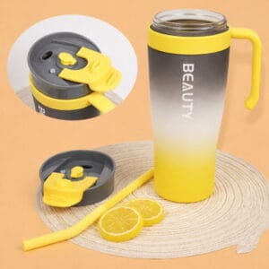 1200 ml borulu rəng keçidli su qabı, Qara – Su qabları və termoslar və Ev və Mətbəx üçün