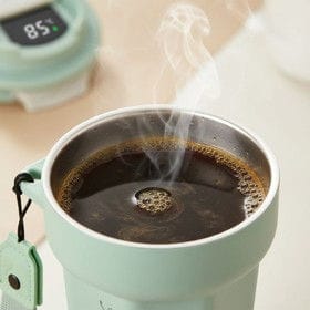 Termo fincan, paslanmayan polad, yaşıl, 450 ml – Qab-qacaq, Su qabları və termoslar və Ev və Mətbəx üçün