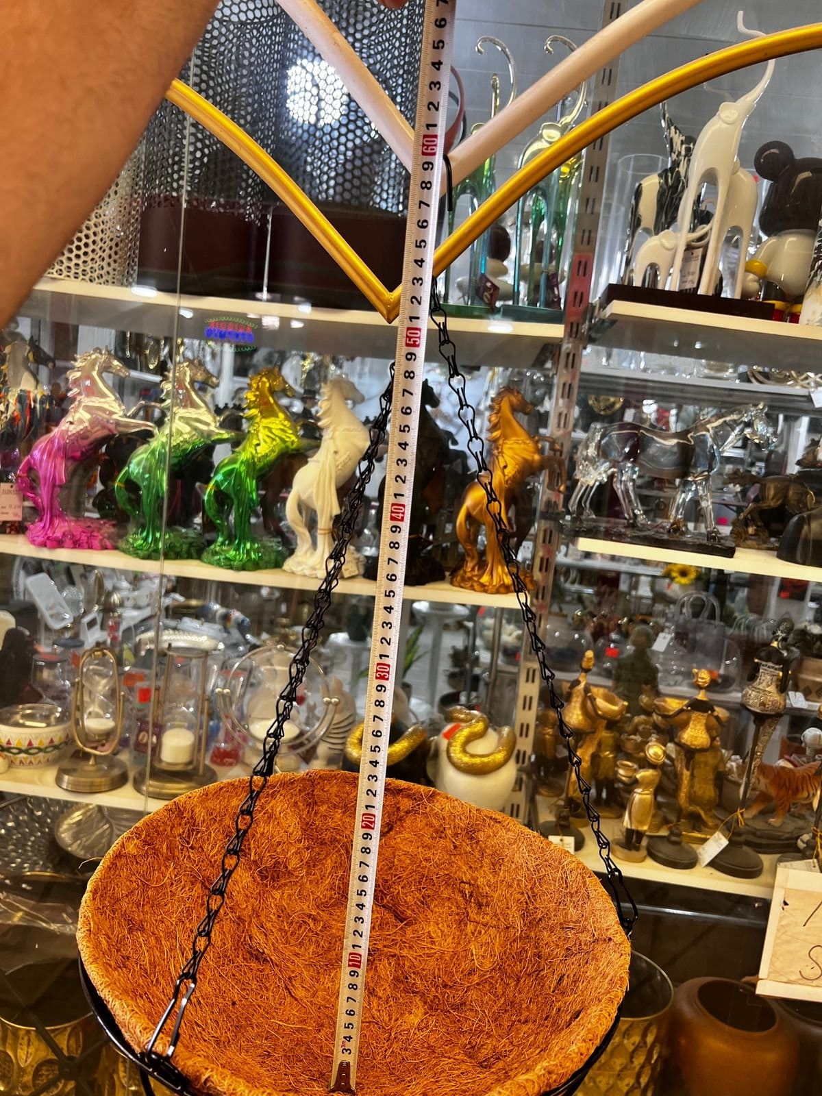 Dibçək qabı saman (sallanan)