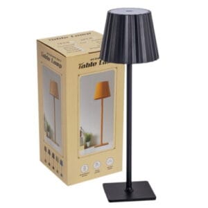 Masaüstü lampa ZV3, 37 sm, qara – Ev və dekorativ işıqlandırma, LED lampalar və Ofis və masaüstü məhsullar üçün