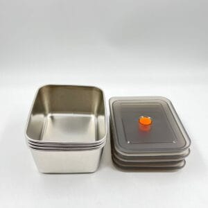 Yemək saxlama qabı calie 4-lü dəst 13x10x5.5