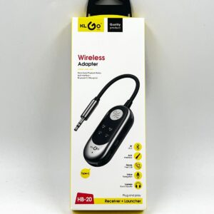 KLGO HB-20 aux Bluetooth adapteri