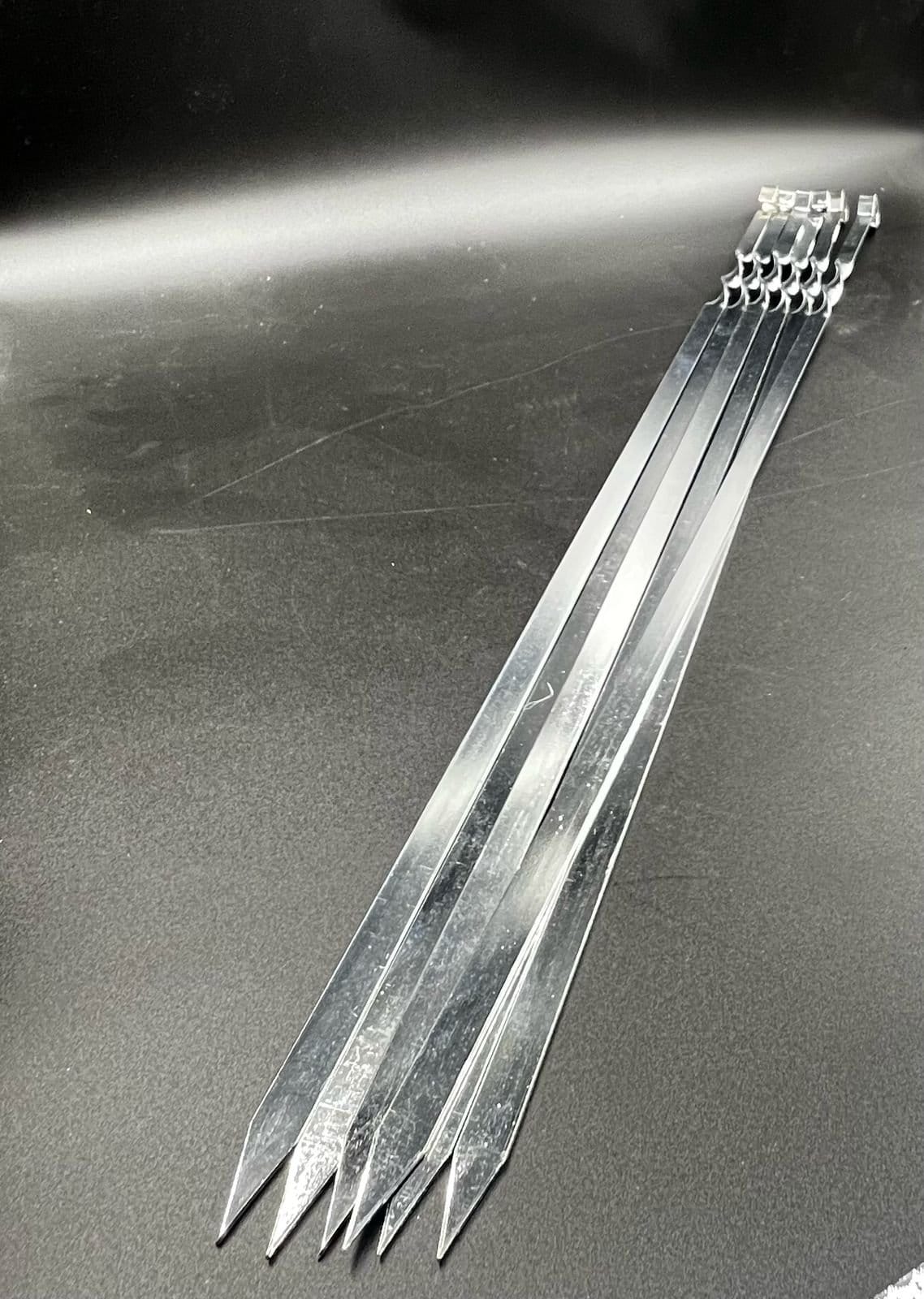 Şiş tikə 1.0×60 sm 6 ədəd