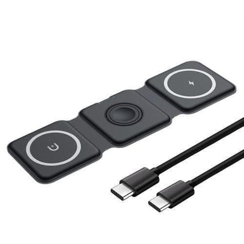Şarj aparatı 3-ü 1-də qulaqcıq, saat, telefon