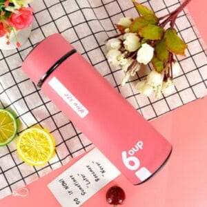Termos şüşə, qırmızı, 450 ml – Su qabları və termoslar və Ev və Mətbəx üçün
