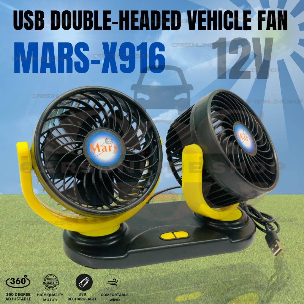 Mars X916 avtomobil üçün USB sərinkeş