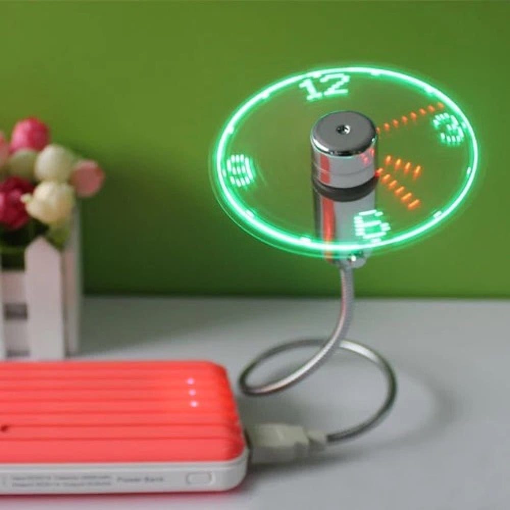 Saatlı USB sərinkeş