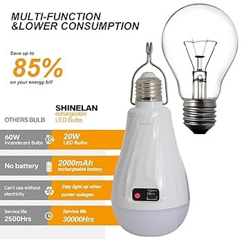 Akkumulyatorlu lampa