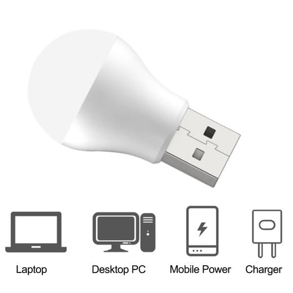 USB mini lampa