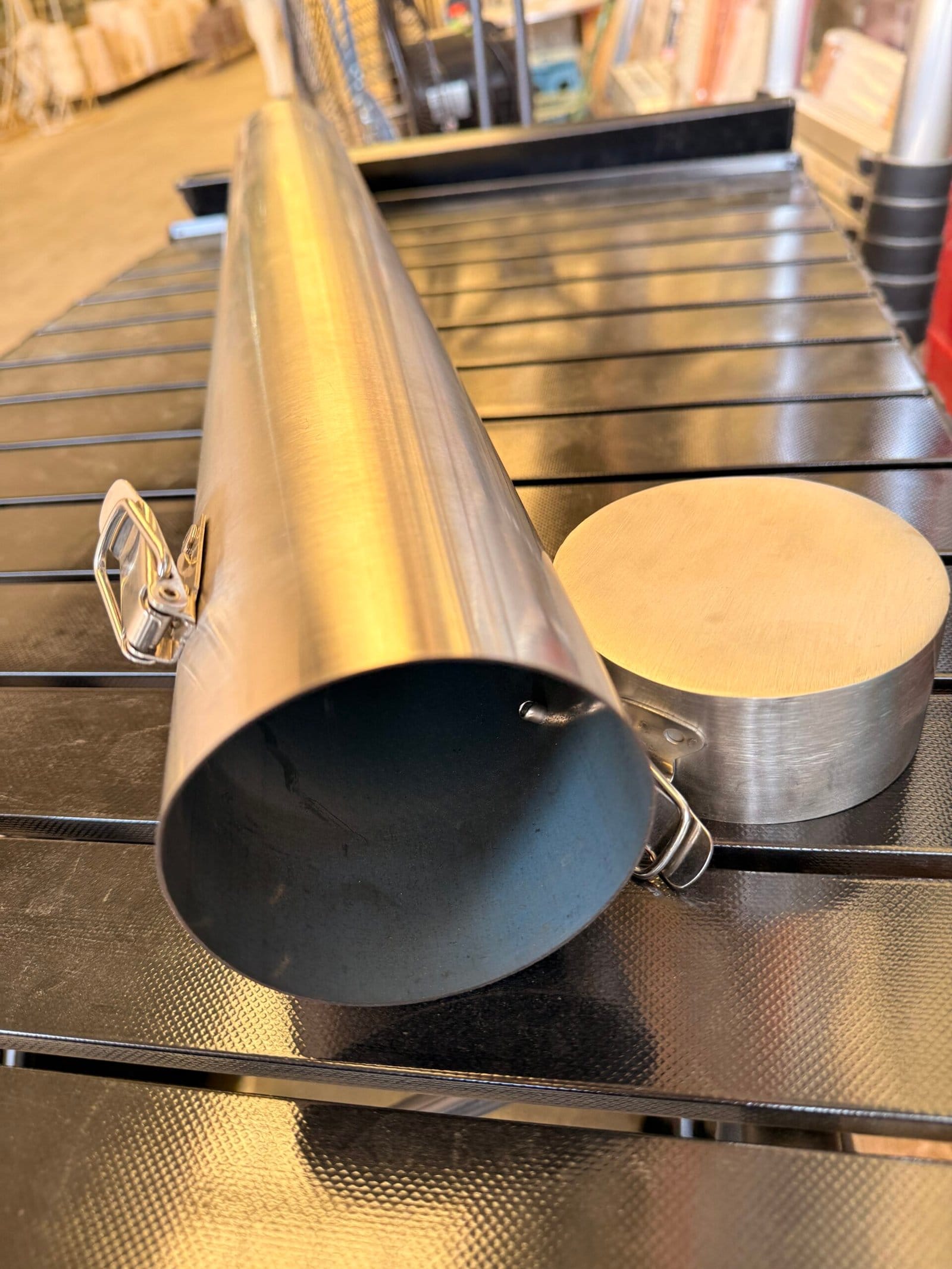 Şiş qabı paslanmayan polad 9×72 sm