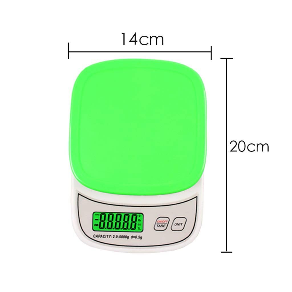 Tərəzi mətbəx QZ-158 5 kq və 0.5 q