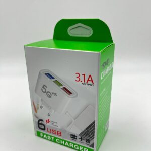 6 USB çıxışlı adapter