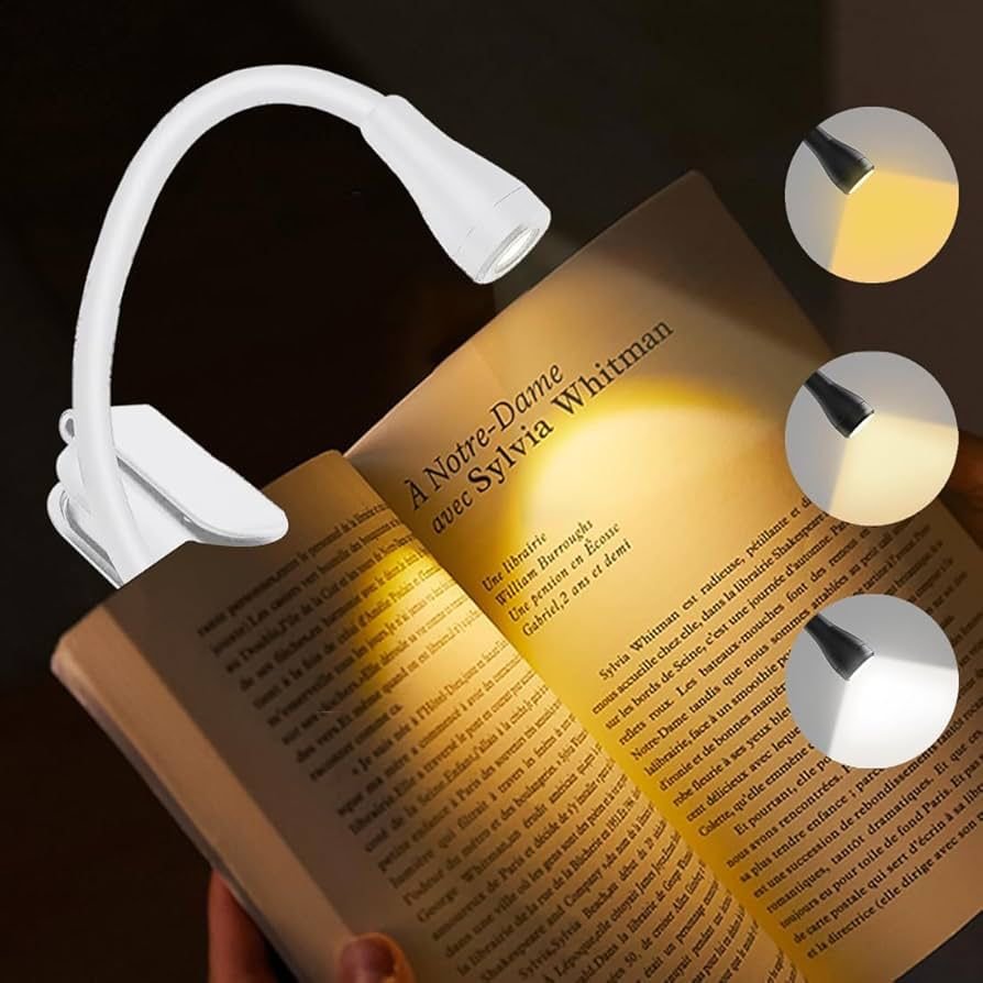 Sıxaclı kitab oxuma fənəri