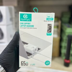 Adapter başlığı 65 Vt USB+USB-C və 2 m kabel