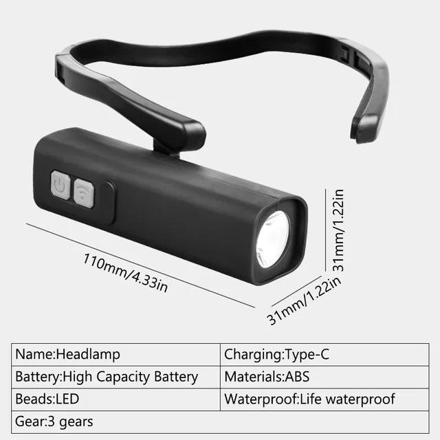 6818B Bluetooth qulaq fənəri