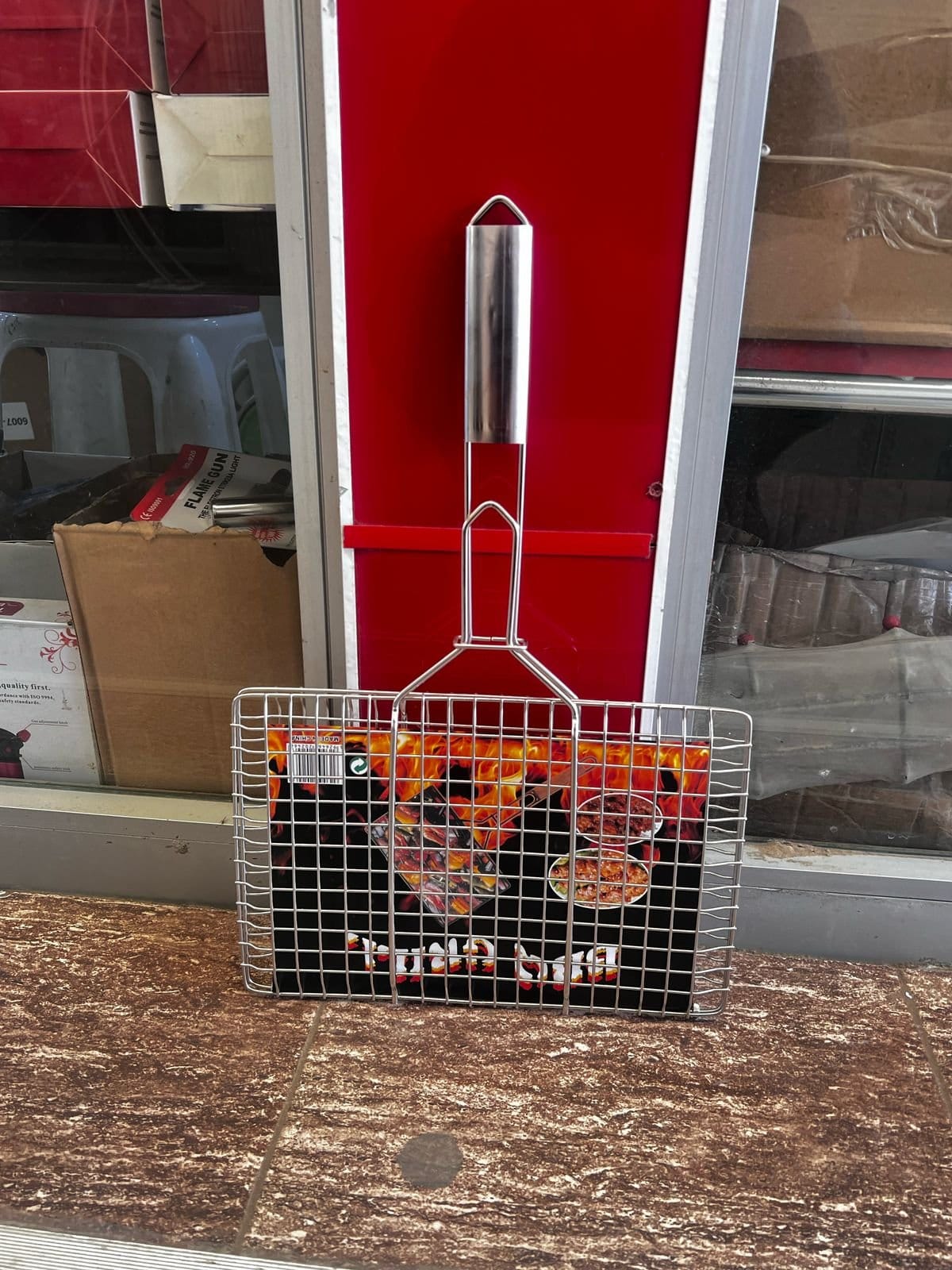 Paslanmayan polad kabab toru 33×22×70