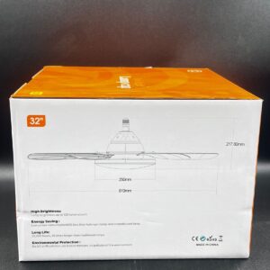 810×218×31 mm işıqlı 5 pərli asma sərinkeş