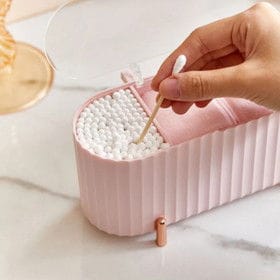 Kosmetik vasitələr üçün orqanayzer ZV2184, çəhrayı, .5×87.5×91 mm – Zinət əşyaları qutuları və Saxlama və Təşkilat üçün