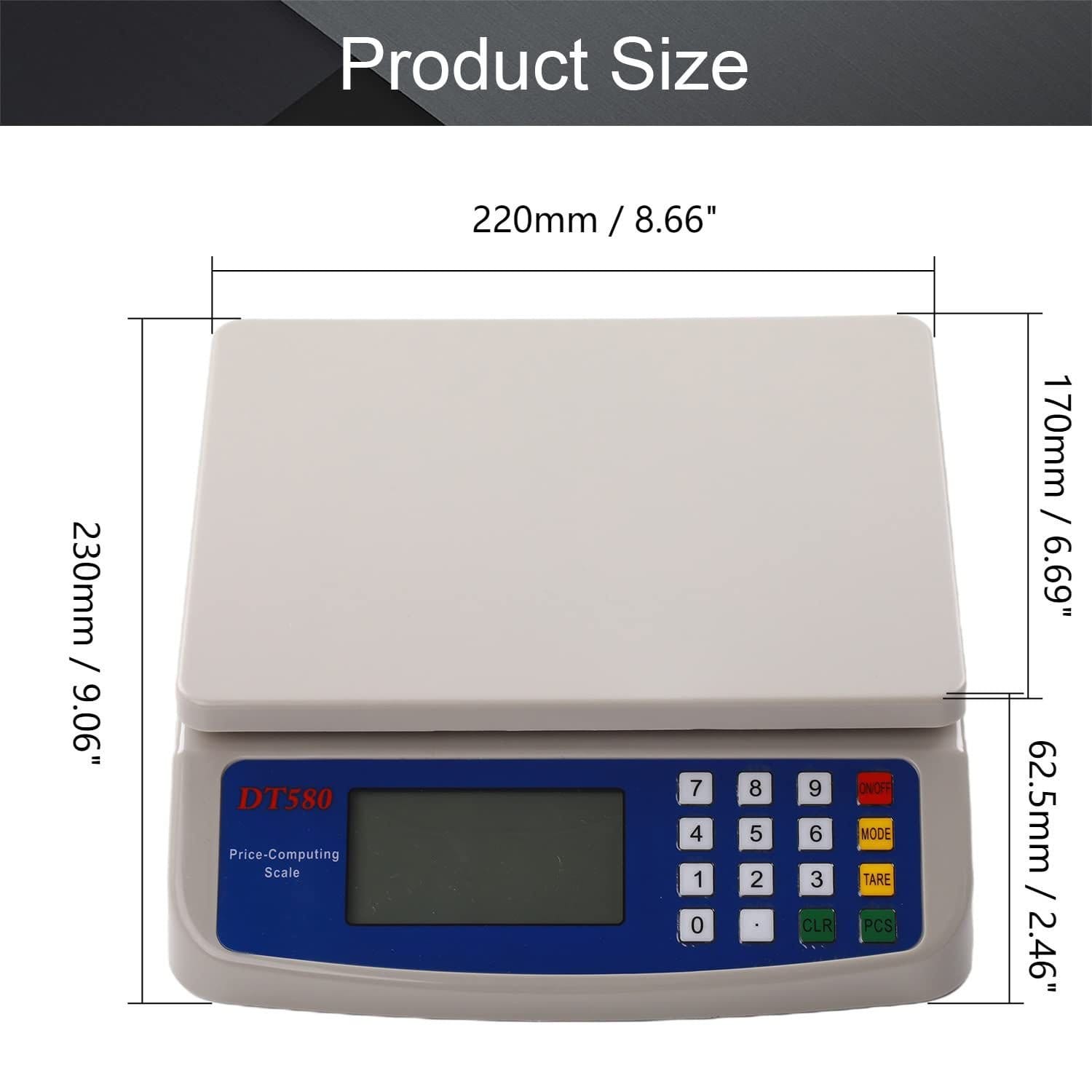 Tərəzi 30 kq DT-580