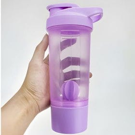 İdman su qabı, plastik, bənövşəyi, 500 ml – İdman və fitnes, Su qabları və termoslar və Ev və Mətbəx üçün